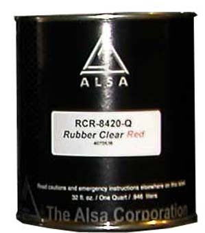 GPI RUBBER CLEAR RED Q - KCRCR8420Q 